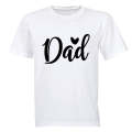 Dad Heart - Adults - T-Shirt