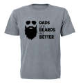 Dads With Beards - Adults - T-Shirt