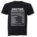 Doctor Nutrition Facts - Adults - T-Shirt