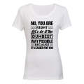 Easier For You - Ladies - T-Shirt