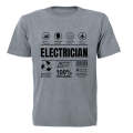 Electrician Label - Adults - T-Shirt