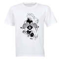 Eyes Closed - Skeleton Hands - Adults - T-Shirt