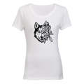 Floral Husky - Ladies - T-Shirt