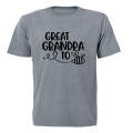 Great Grandpa To Bee - Adults - T-Shirt