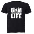 Gym Life - No Pain No Gain - Adults - T-Shirt