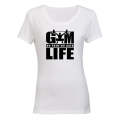 Gym Life - No Pain No Gain - Ladies - T-Shirt