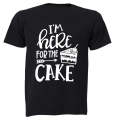 Here for the CAKE - Kids T-Shirt