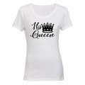 His Queen - Crown - Ladies - T-Shirt