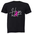 Hope - Cancer Ribbon - Adults - T-Shirt