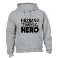 Husband. Father. Hero - Stars - Hoodie