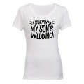 I Survived My Son's Wedding! - Ladies - T-Shirt