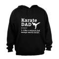 Karate Dad Definition - Hoodie