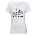 Never Better - Skeleton - Ladies - T-Shirt