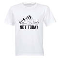 Not Today - Cat - Adults - T-Shirt