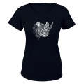 Rhino Illustration - Ladies - T-Shirt