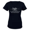 Sister Definition - Ladies - T-Shirt