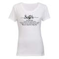 Sister Definition - Ladies - T-Shirt