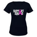 Support Squad - Cancer Ribbon - Ladies - T-Shirt
