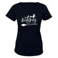 Witches Be Crazy - Halloween - Ladies - T-Shirt