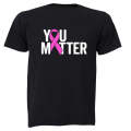 You Matter - Cancer Ribbon - Adults - T-Shirt