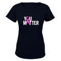 You Matter - Cancer Ribbon - Ladies - T-Shirt