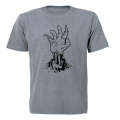 Zombie Hand Escape - Halloween - Adults - T-Shirt