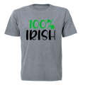 100% Irish - St. Patricks - Kids T-Shirt