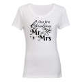 1st Christmas - Mr & Mrs - Ladies - T-Shirt