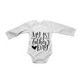 1st Father's Day - DOTS - Baby Grow