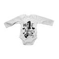 1st Father's Day - FEET - Baby Grow