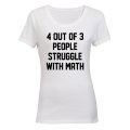 4 Out Of 3 People - Ladies - T-Shirt