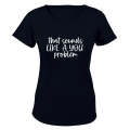 A YOU Problem  - Ladies - T-Shirt