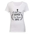 A Lot Can Happen in Three Days - Ladies - T-Shirt