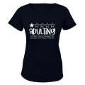 Adulting - Ladies - T-Shirt