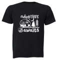 Adventure Awaits - Camp - Kids T-Shirt