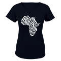 Africa - Zebra Print - Ladies - T-Shirt