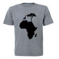Africa Silhouette - Adults - T-Shirt