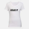 Airplane Mode - Ladies - T-Shirt