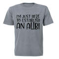 Alibi - Adults - T-Shirt