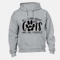 All I Care About Are Cats - Hoodie
