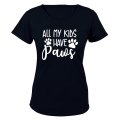 All My Kids Have Paws - Ladies - T-Shirt