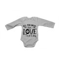 All You Need is Love... and a Dog! - Baby Grow