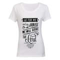 As for me and my House - Joshua 24:15 - Ladies - T-Shirt