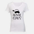 Auntie Claus - Christmas - Ladies - T-Shirt