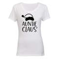 Auntie Claus - Christmas - Ladies - T-Shirt