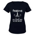 Aunticorn - More Awesome - Ladies - T-Shirt