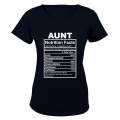 AUNT - Nutrition Facts - Ladies - T-Shirt