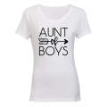 Aunt of Boys - Ladies - T-Shirt