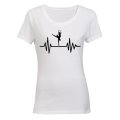 Ballet Dancer Lifeline - Ladies - T-Shirt