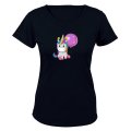 Balloon Unicorn - Ladies - T-Shirt